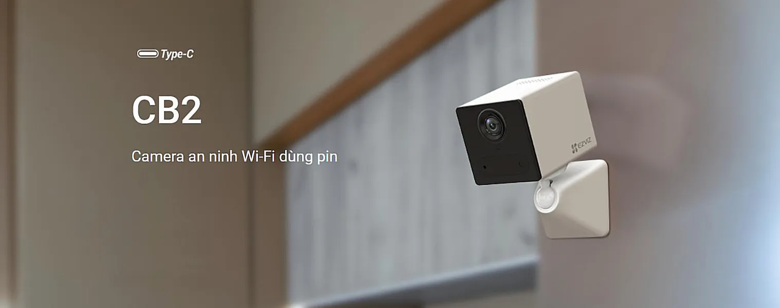 Camera Wifi Không Dây Dùng Pin Sạc Ezviz Cb2 2Mp (Cs-Cb2-R100-2D2Wf-Wh) 10 Camera Wifi Không Dây Dùng Pin Sạc Ezviz Cb2 2Mp (Cs-Cb2-R100-2D2Wf-Wh)