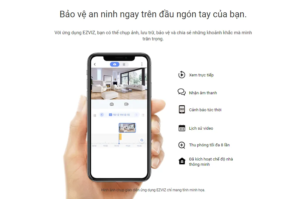 Camera Wifi Không Dây Dùng Pin Sạc Ezviz Cb2 2Mp (Cs-Cb2-R100-2D2Wf-Wh) 16 Camera Wifi Không Dây Dùng Pin Sạc Ezviz Cb2 2Mp (Cs-Cb2-R100-2D2Wf-Wh)
