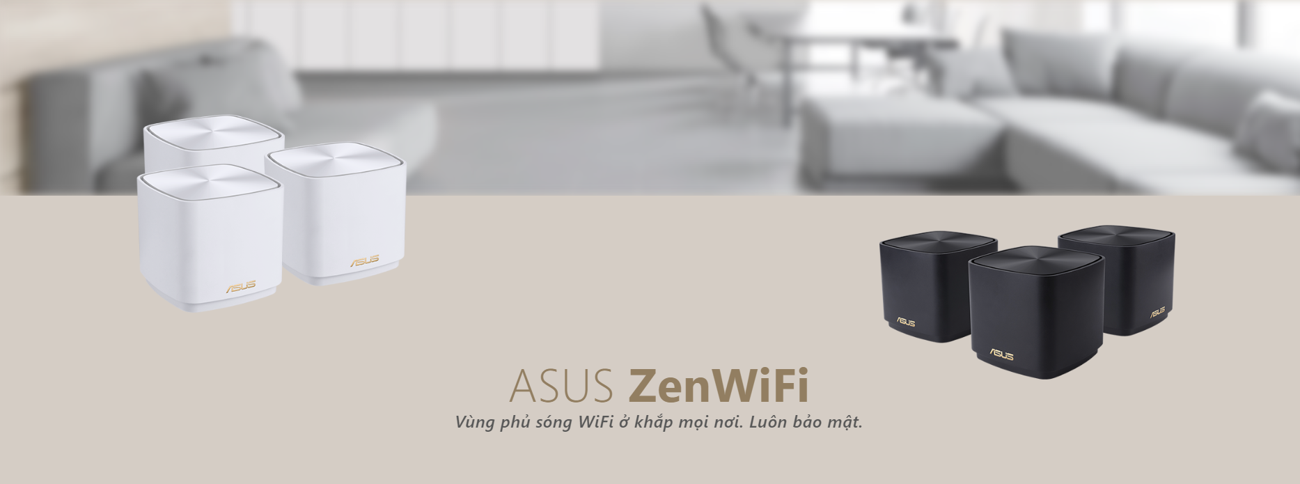 Bộ Phát Wifi Asus Zenwifi Mini Ax Xd4
