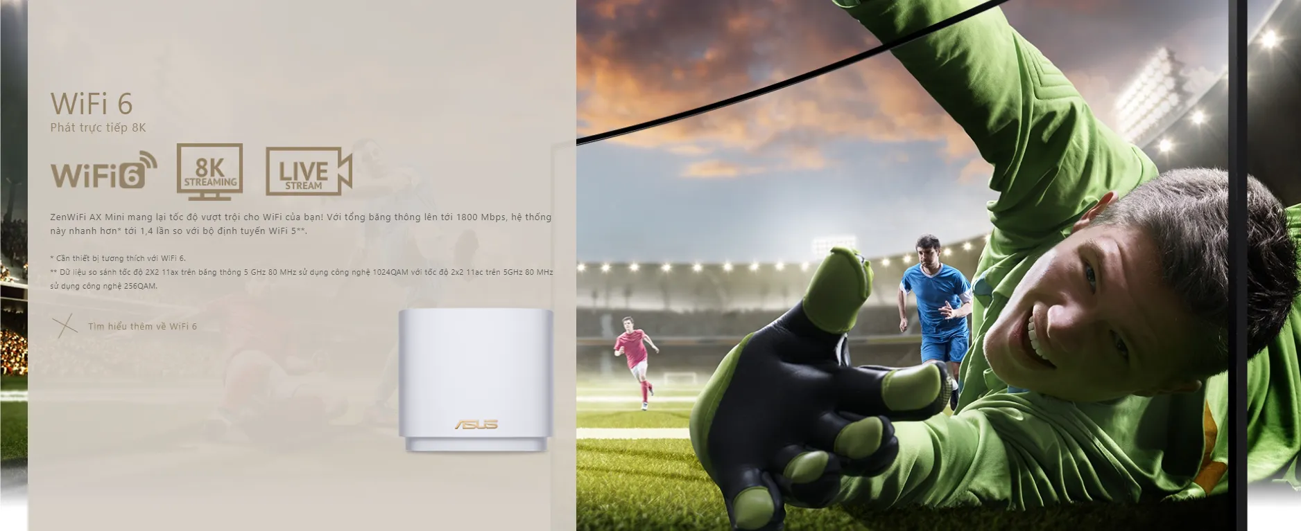 Bộ Phát Wifi Asus Zenwifi Mini Ax Xd4S (Wifi 6 Băng Tần Kép Mesh Wi-Fi Mu-Mimo) 9 Bộ Phát Wifi Asus Zenwifi Mini Ax Xd4S (Wifi 6 Băng Tần Kép Mesh Wi-Fi Mu-Mimo)