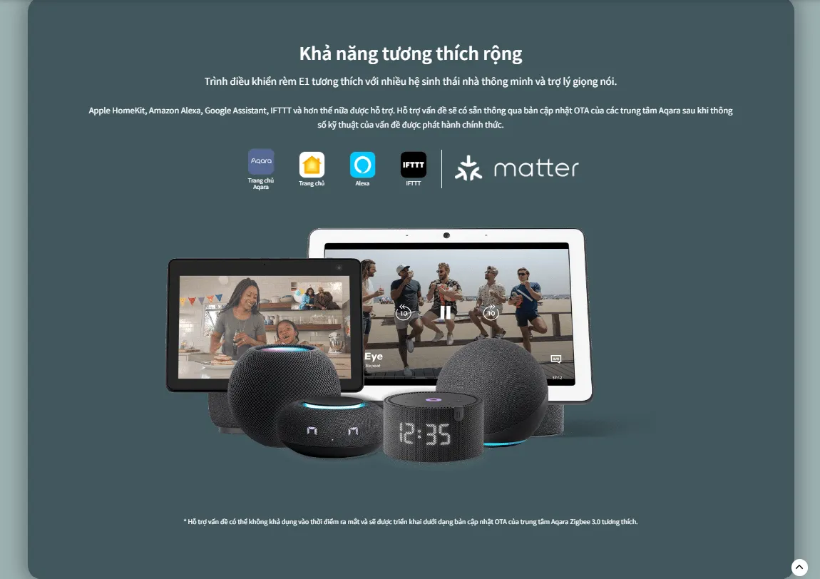 Động Cơ Rèm Thông Minh Aqara Curtain Driver E1-Track Version 14 Động Cơ Rèm Thông Minh Aqara Curtain Driver E1-Track Version