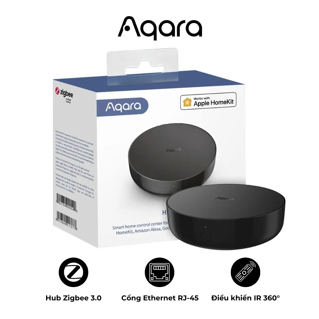 Bộ điều khiển trung tâm Aqara Hub M2 Zigbee 3.0 - AKIA Smart Home