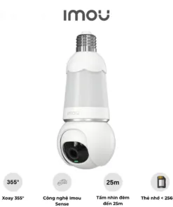 Camera Bóng Đèn IMOU IPC-S6DP-3M0WEB-E27 2K 3MP