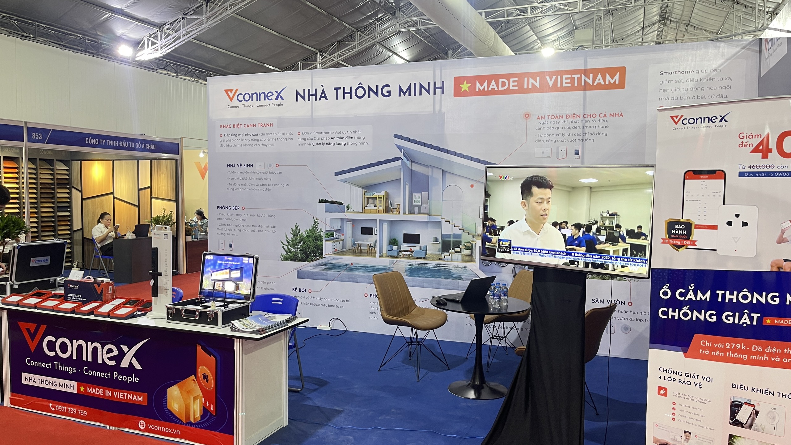 Nhà Thông Minh Vconnex - Triển Lãm Quốc Tế Vietbuild Hồ Chí Minh 2023