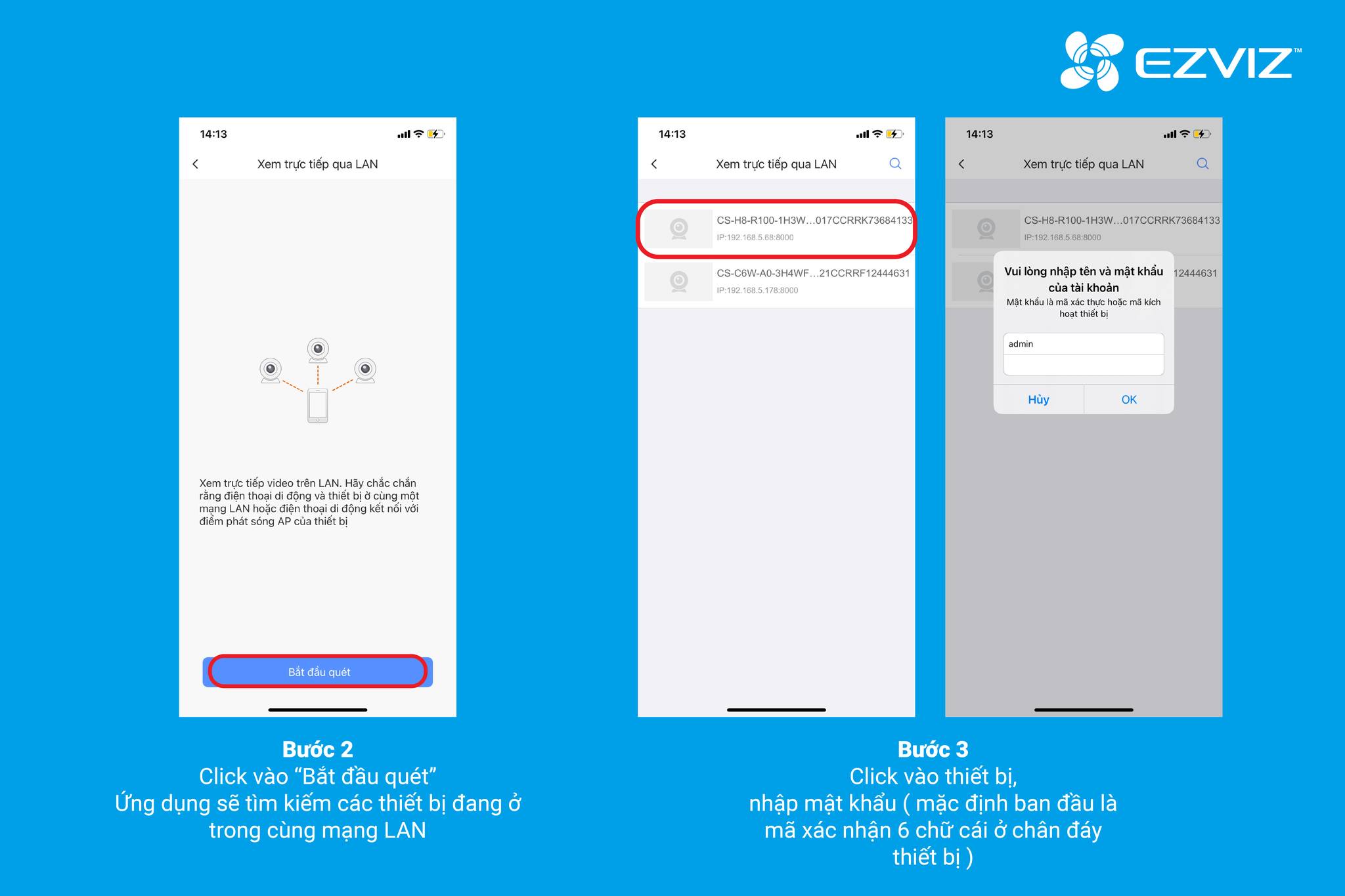 Hướng Dẫn Xem Trực Tiếp Camera Ezviz Bằng Lan Live View 4 Hướng Dẫn Xem Trực Tiếp Camera Ezviz Bằng Lan Live View