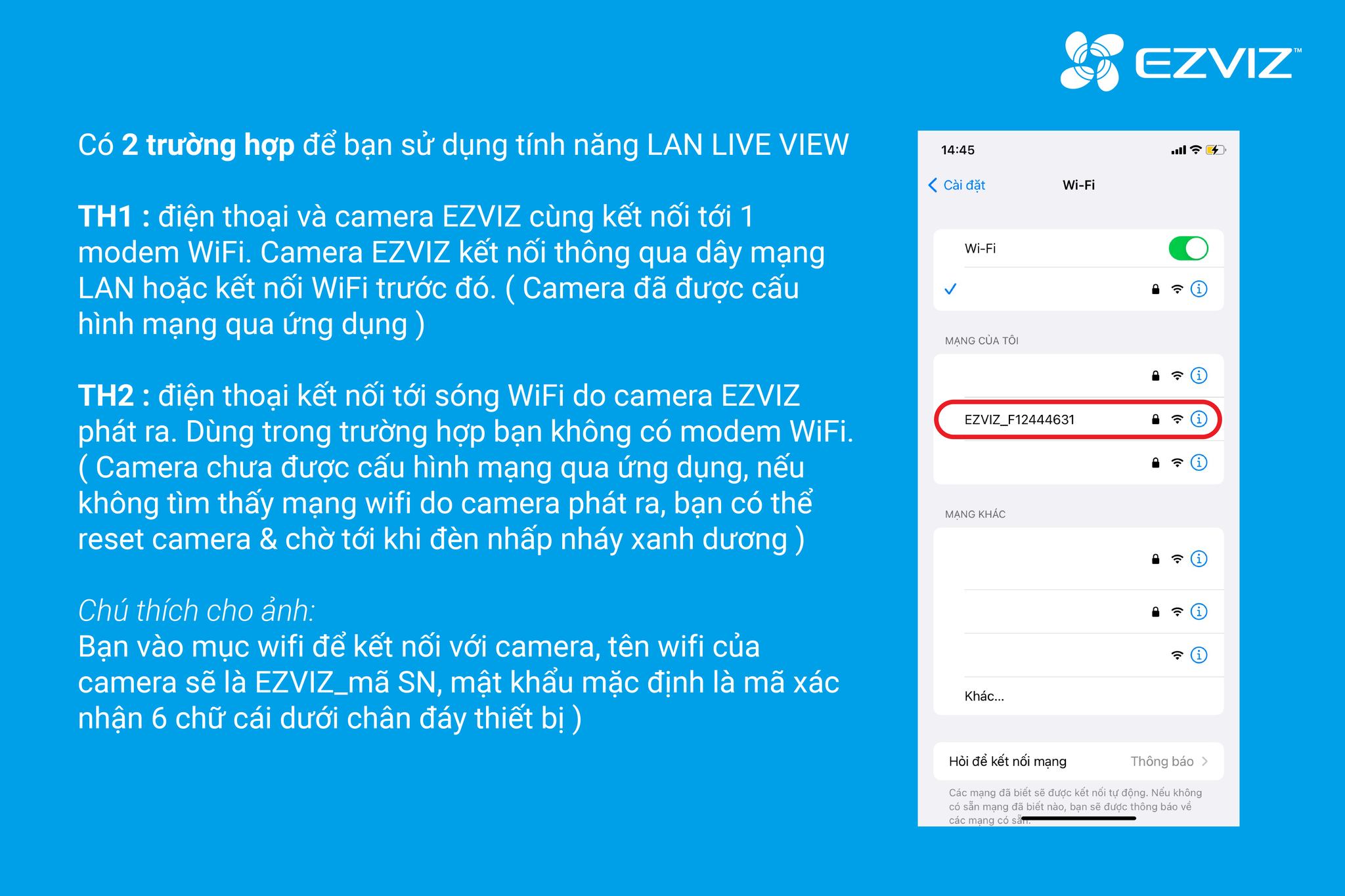 Hướng Dẫn Xem Trực Tiếp Camera Ezviz Bằng Lan Live View 3 Hướng Dẫn Xem Trực Tiếp Camera Ezviz Bằng Lan Live View