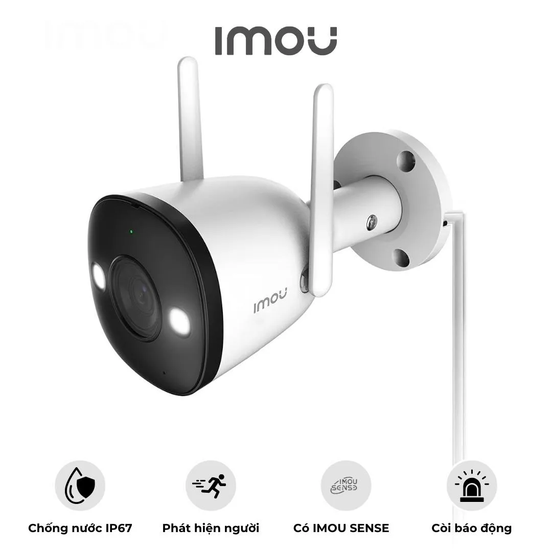 Camera ngoài trời IMOU Bullet 3 3MP/5MP IPC-S3EP