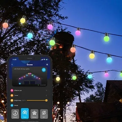 Dây bóng đèn Govee G40 LED Outdoor Bulb String Lights - AKIA Smart Home
