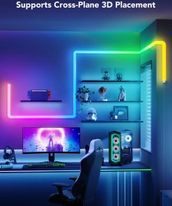 Đèn Dán Tường Govee Glide Rgbic 3D Wall Light H6062 - Akia Smart Home
