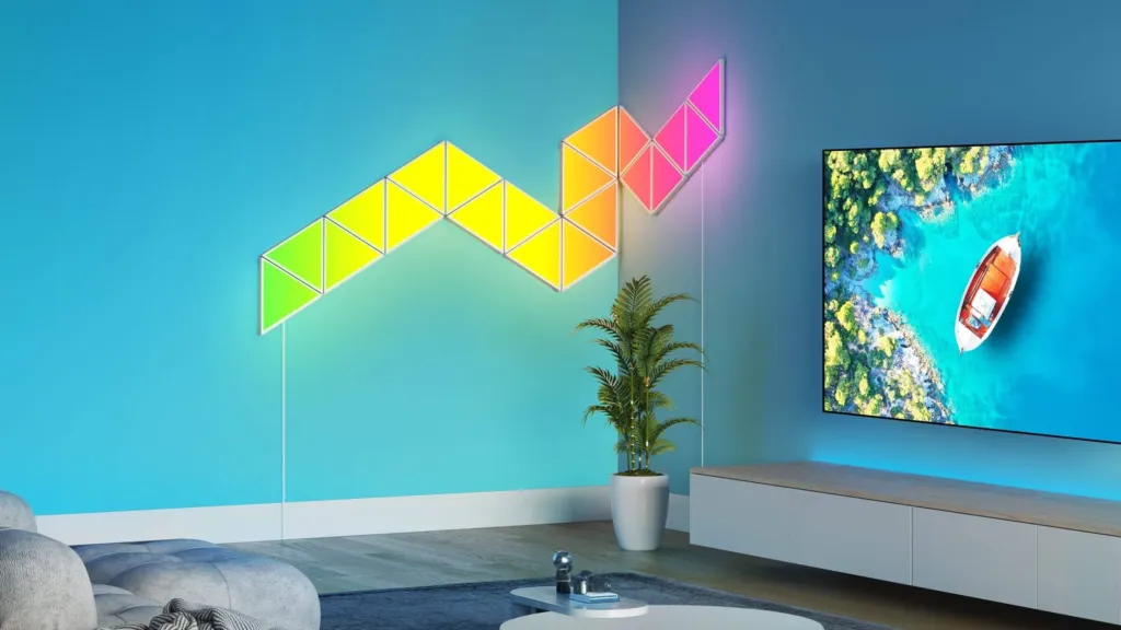 Đèn Dán Tường Govee Glide Tri-Angle Light Panels H6067 11 Đèn Dán Tường Govee Glide Tri-Angle Light Panels H6067 - Akia Smart Home