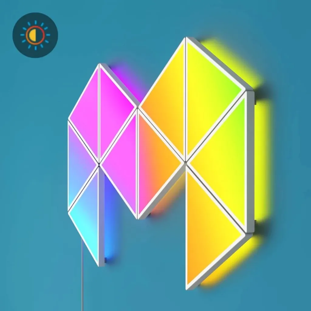 Đèn Dán Tường Govee Glide Tri-Angle Light Panels H6067 14 Đèn Dán Tường Govee Glide Tri-Angle Light Panels H6067 - Akia Smart Home