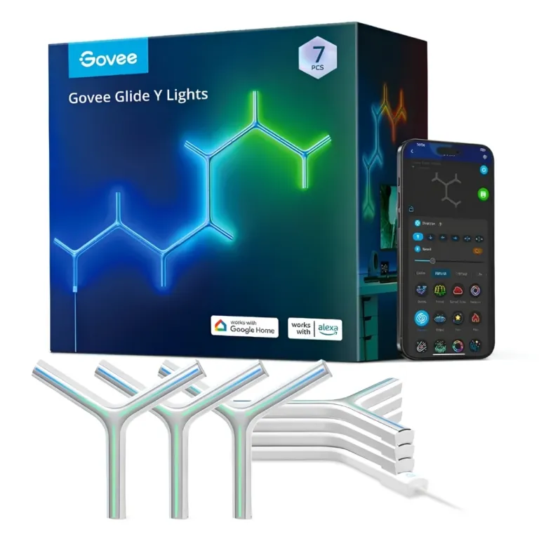Đèn dán tường trang trí Govee Glide RGBIC Y Lights H6065 - AKIA Smart Home