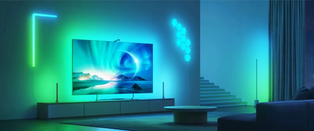 Đèn Govee Envisual Tv Backlight T2 H605C (55-65″) 9 Đèn Govee Envisual Tv Backlight T2 H605C (55-65″) - Akia Smart Home