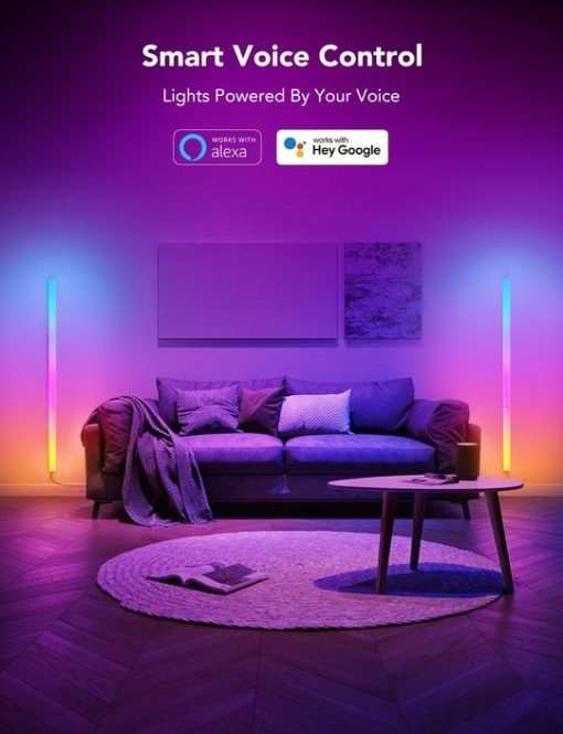 Đèn Trang Trí Dán Tường Govee Glide Lively Rgbic Wi-Fi &Amp; Bluetooth Wall Lights H610A - Akia Smart Home