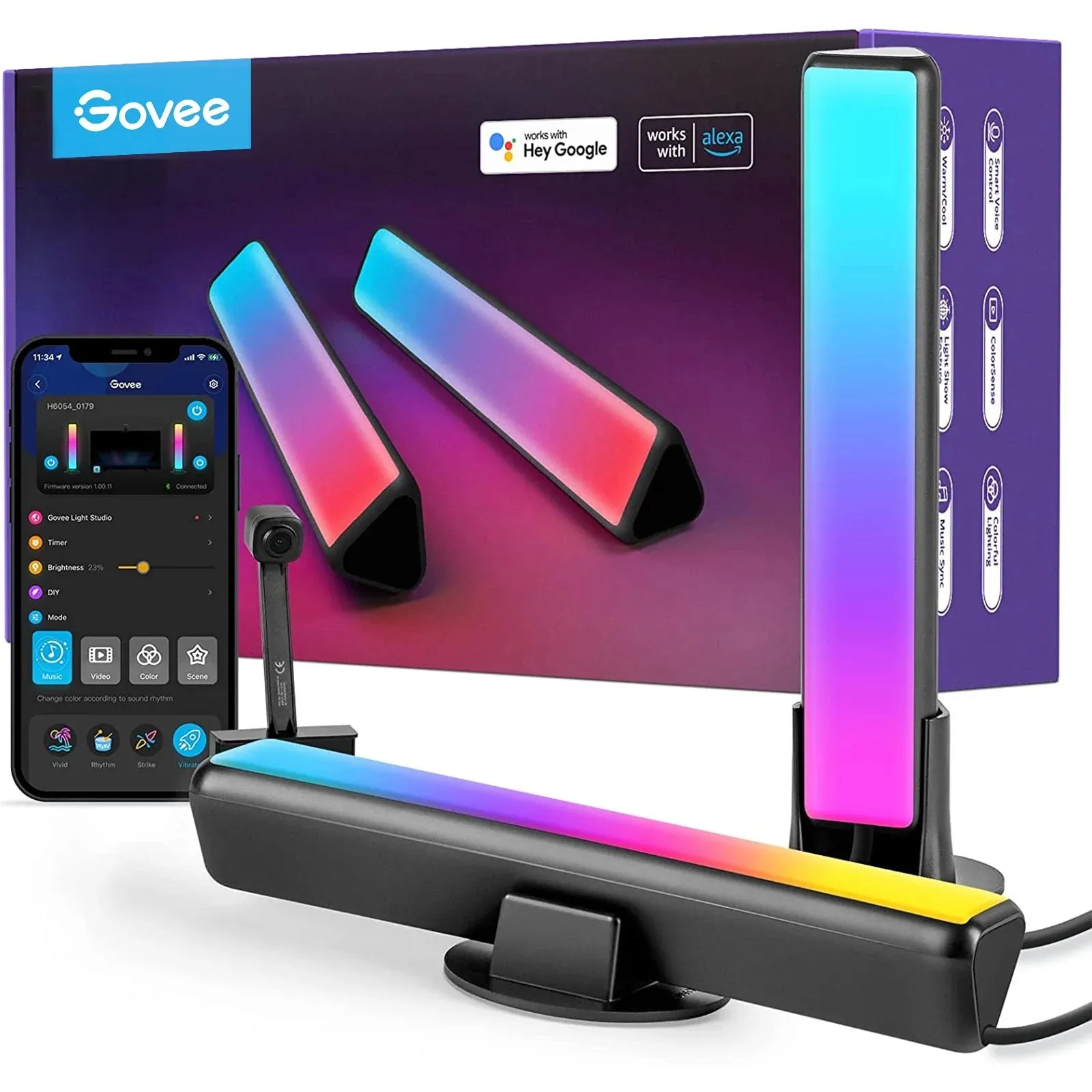 Đèn Govee Flow Pro WiFi TV Light Bars H6054 - AKIA Smart Home
