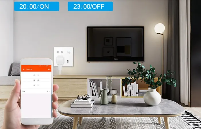 9 Mẫu Ổ Cắm Điện Thông Minh Âm Tường Bán Chạy Nhất 2023 36 Trên Ứng Dụng Smart Life, Bạn Có Thể Thiết Lập Nhiều Chương Trình Hẹn Giờ Bật Tắt Thiết Bị Điện Theo Lịch Trình Sinh Hoạt Của Gia Đình
