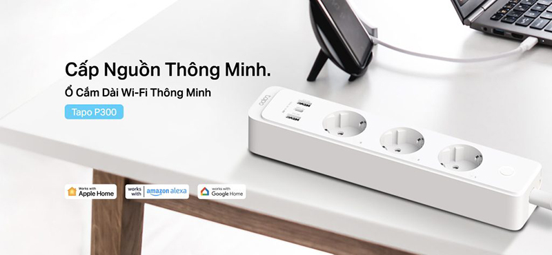 Ổ Cắm Dài Thông Minh Tapo P300 Có Nhiều Tính Năng Hấp Dẫn