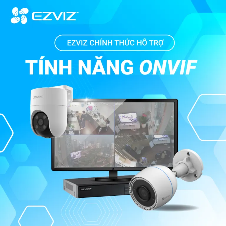 EZVIZ chính thức hỗ trợ ONVIF trên hai dòng camera H8c và H3c ở phiên bản cập nhật firmware mới nhất