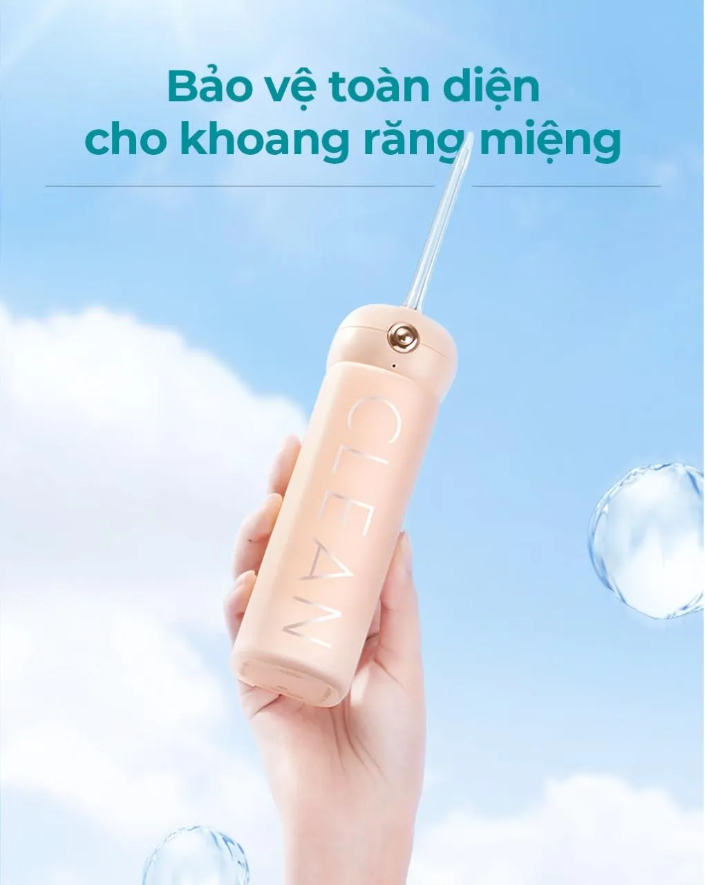 Máy Tăm Nước Sóng Siêu Âm Usmile Màu Green 30 Máy Tăm Nước Sóng Siêu Âm Usmile Màu Green