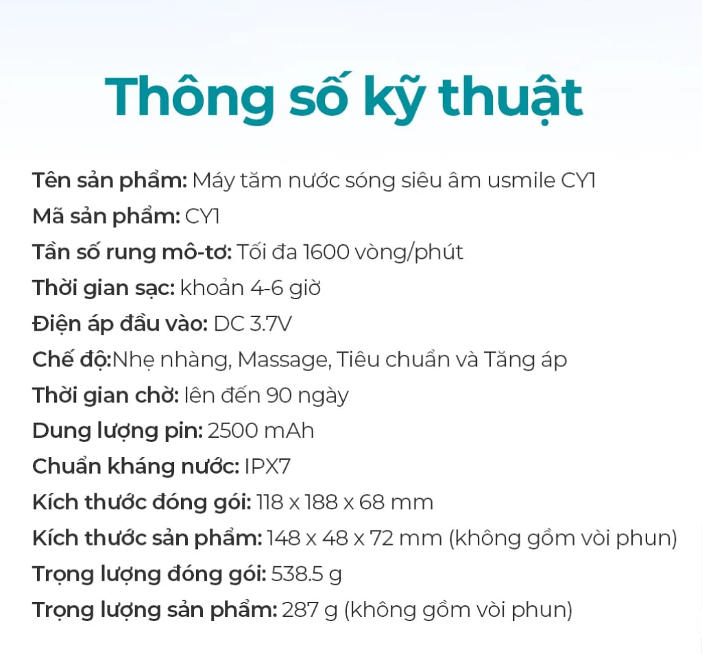 Máy Tăm Nước Sóng Siêu Âm Usmile Màu Green 35 Máy Tăm Nước Sóng Siêu Âm Usmile Màu Green