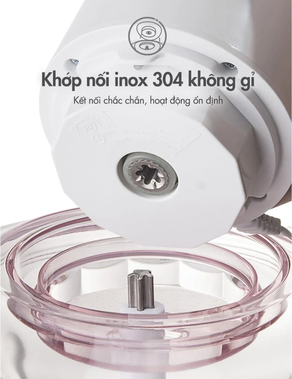 Máy Xay Thực Phẩm Đa Năng Bear Qsj-B03K2 Máy Xay Thực Phẩm Đa Năng Bear Qsj-B03K2