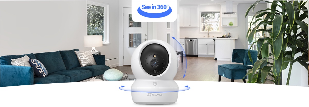 Camera Smart Home Ezviz H6C Pro 2K - Akia Smart Home