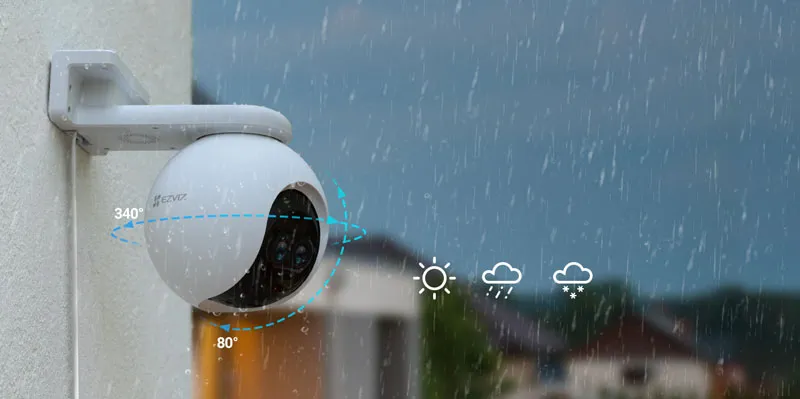 Camera Quay Quét Wifi Ezviz C8Pf Ống Kính Kép 1080P Camera Quay Quét Wifi Ezviz C8Pf Ống Kính Kép 1080P