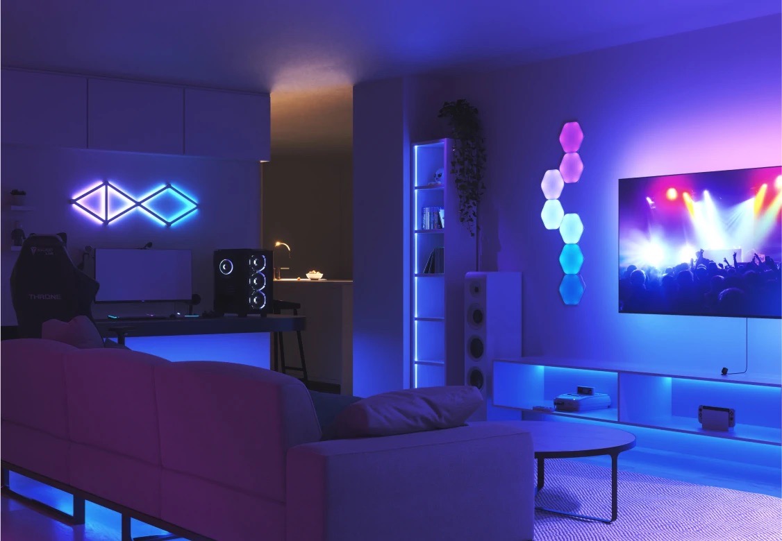 Đèn Trang Trí Màn Hình Nanoleaf 4D - Akia Smart Home