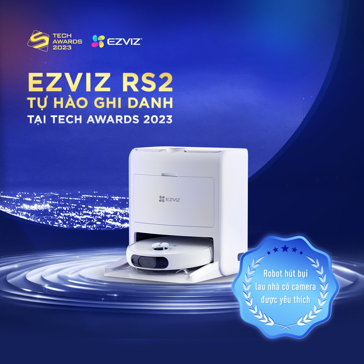 Robot Hút Bụi Ezviz Rs2