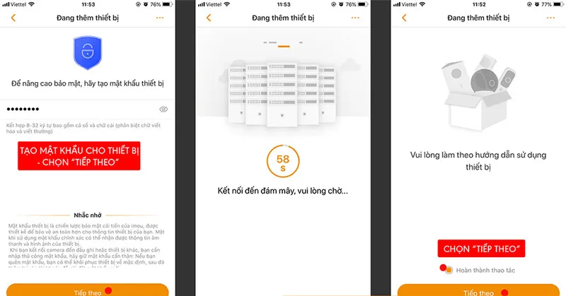 Hướng Dẫn Kết Nối Camera Imou Bóng Đèn Trên Điện Thoại 4 Hướng Dẫn Kết Nối Camera Imou Bóng Đèn Trên Điện Thoại