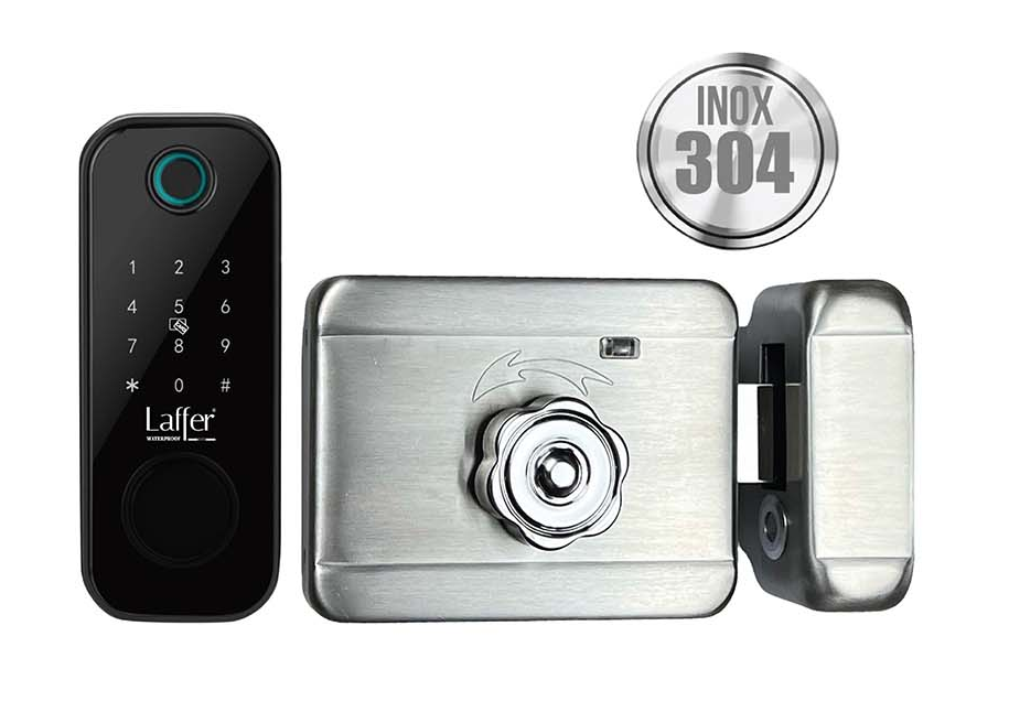 Top 12 Mẫu Khóa Cửa Cổng Thông Minh Chống Nước Ngoài Trời 6 Khóa Cổng Laffer A18