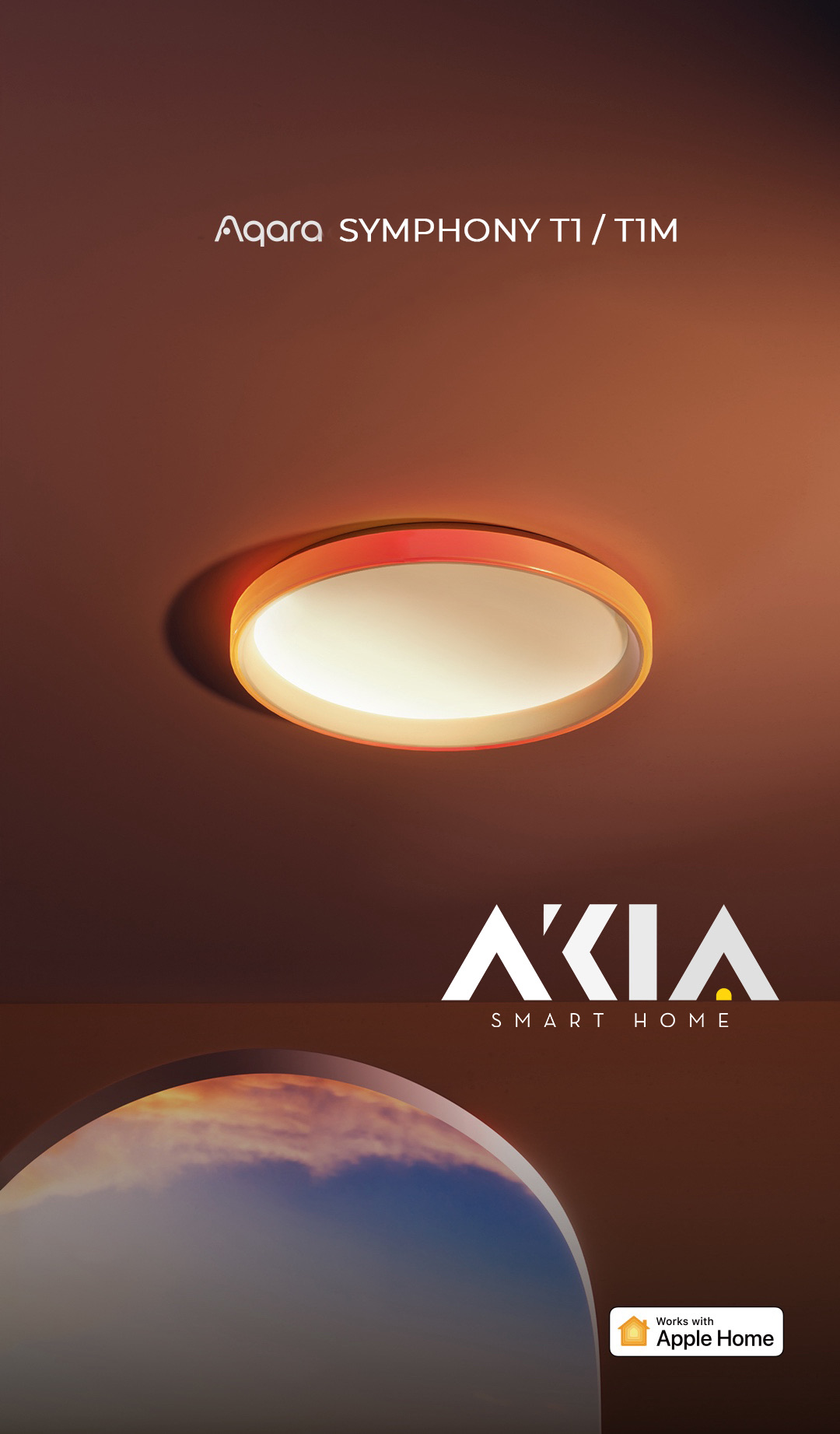 Đèn Trần Aqara Symphony T1 / T1M - Akia Smart Home