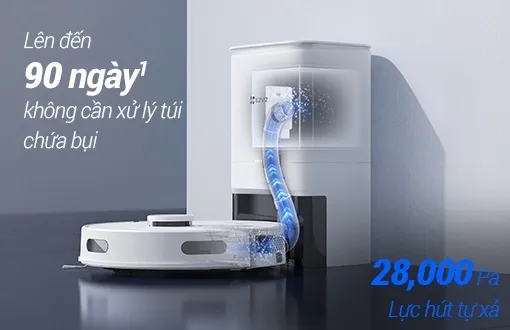 Robot Hút Bụi Lau Nhà Ezviz Re5 Plus 13 Robot Hút Bụi Lau Nhà Ezviz Re5 Plus - Akia Smart Home