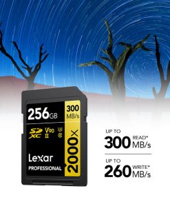 Thẻ nhớ Lexar Professional 2000x SDHC™/SDXC™ UHS-II Dòng GOLD - AKIA Smart Home