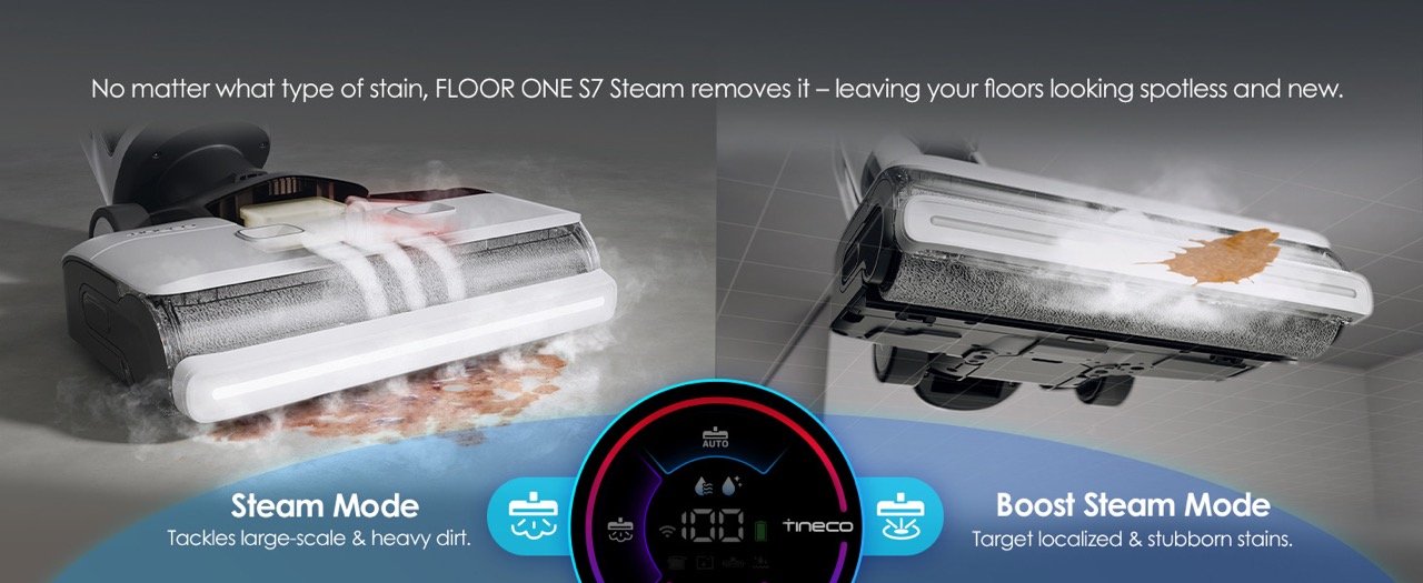 Tineco Floor One S7 Steam Lau Nhà Bằng Hơi Nóng - Akia Smart Home