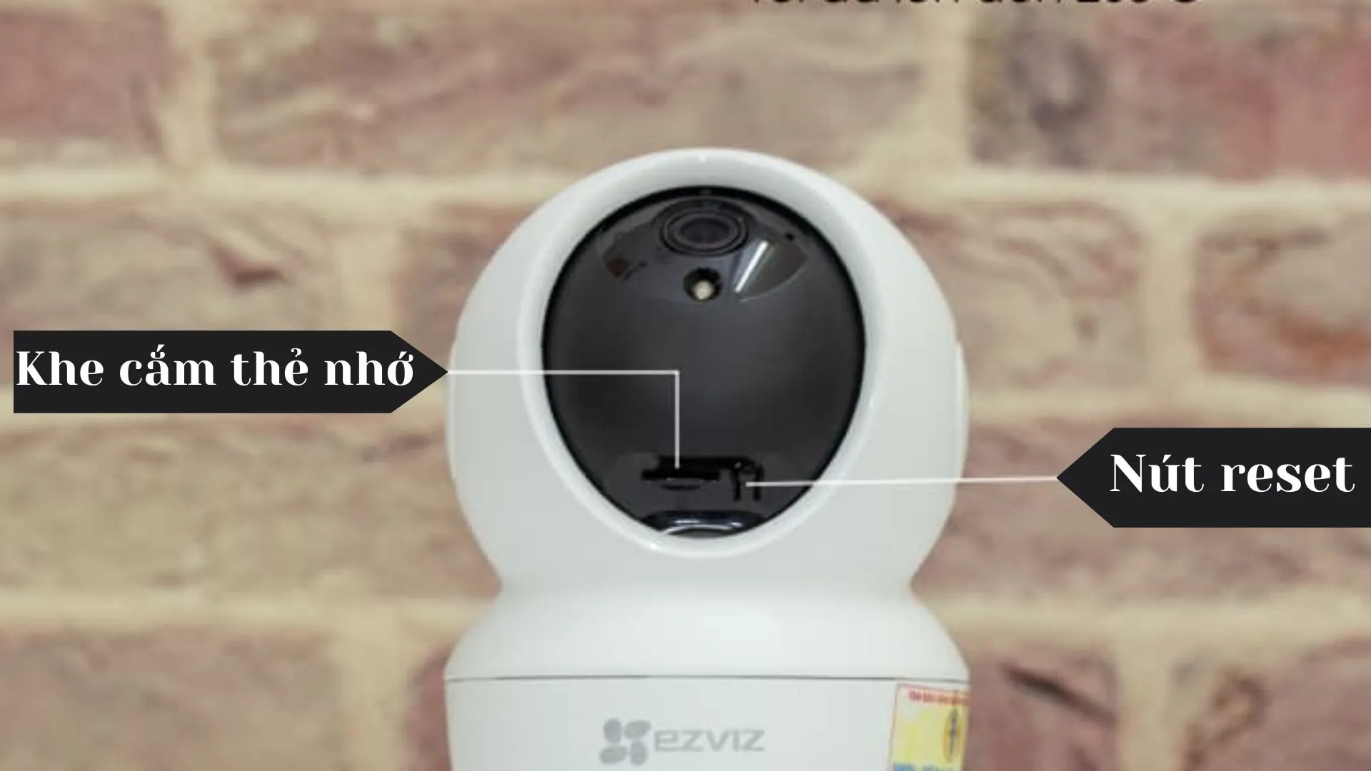 Khắc Phục Lỗi Camera Ezviz Bị Ngoại Tuyến 2 Reset Camera Ezviz