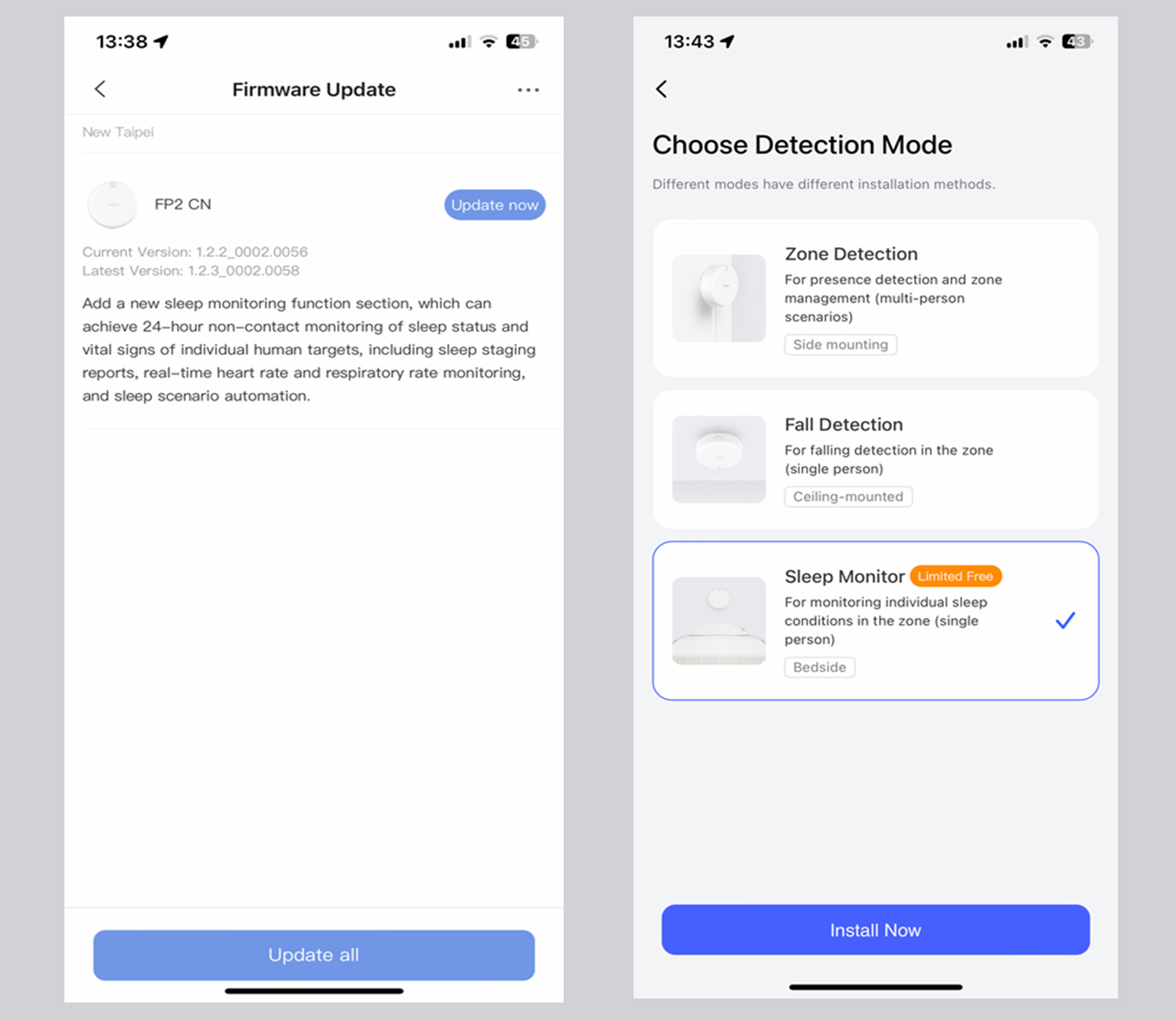 Cảm Biến Hiện Diện Aqara Presence Sensor Fp2