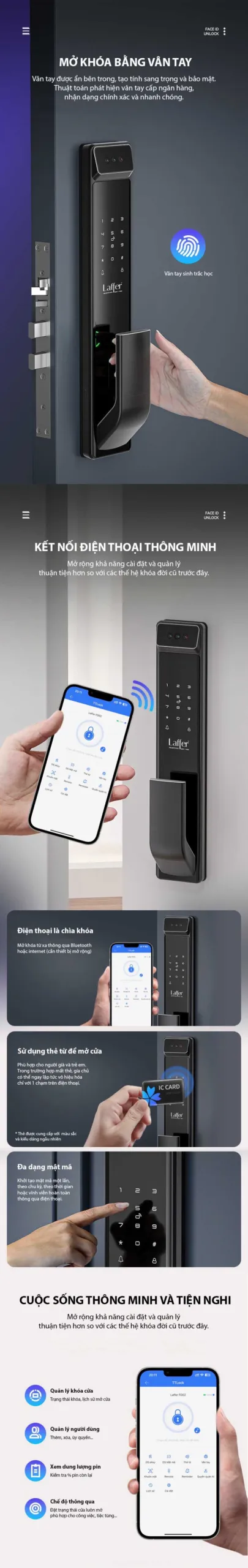 Khoá Nhận Diện Khuôn Mặt Laffer Fd02 8 Khoá Nhận Diện Khuôn Mặt Laffer Fd02