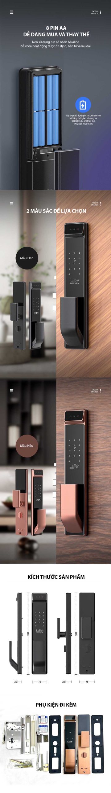 Khoá Nhận Diện Khuôn Mặt Laffer Fd02 6 Khoá Nhận Diện Khuôn Mặt Laffer Fd02