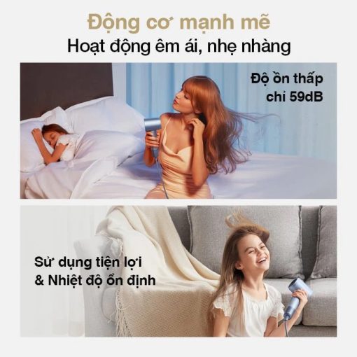 Máy sấy tóc ion âm Laifen Swift tốc độ cao - AKIA Smart Home