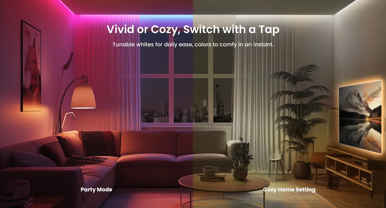 Đèn Led Dây Yeelight Obsid Rgbic 14 Đèn Led Dây Yeelight Obsid Rgbic