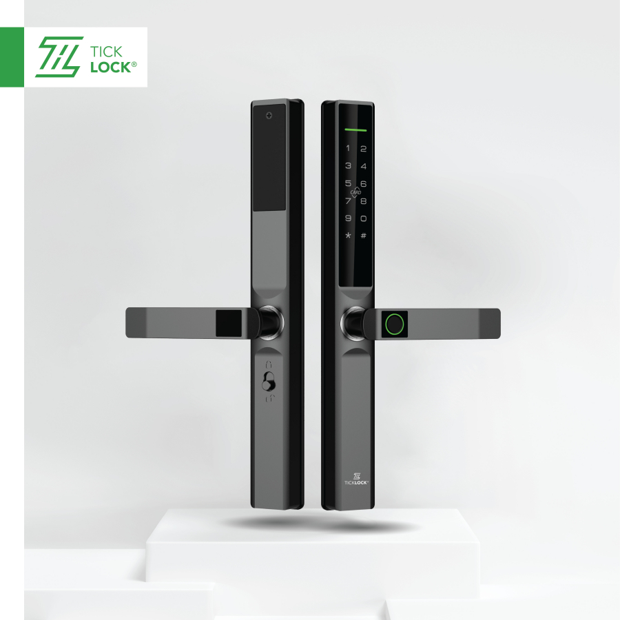 Khoá vân tay cho cửa nhôm Ticklock AD106 - AKIA Smart Home