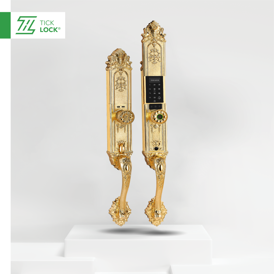 Khoá vân tay cho biệt thự Ticklock KJ001 - AKIA Smart Home