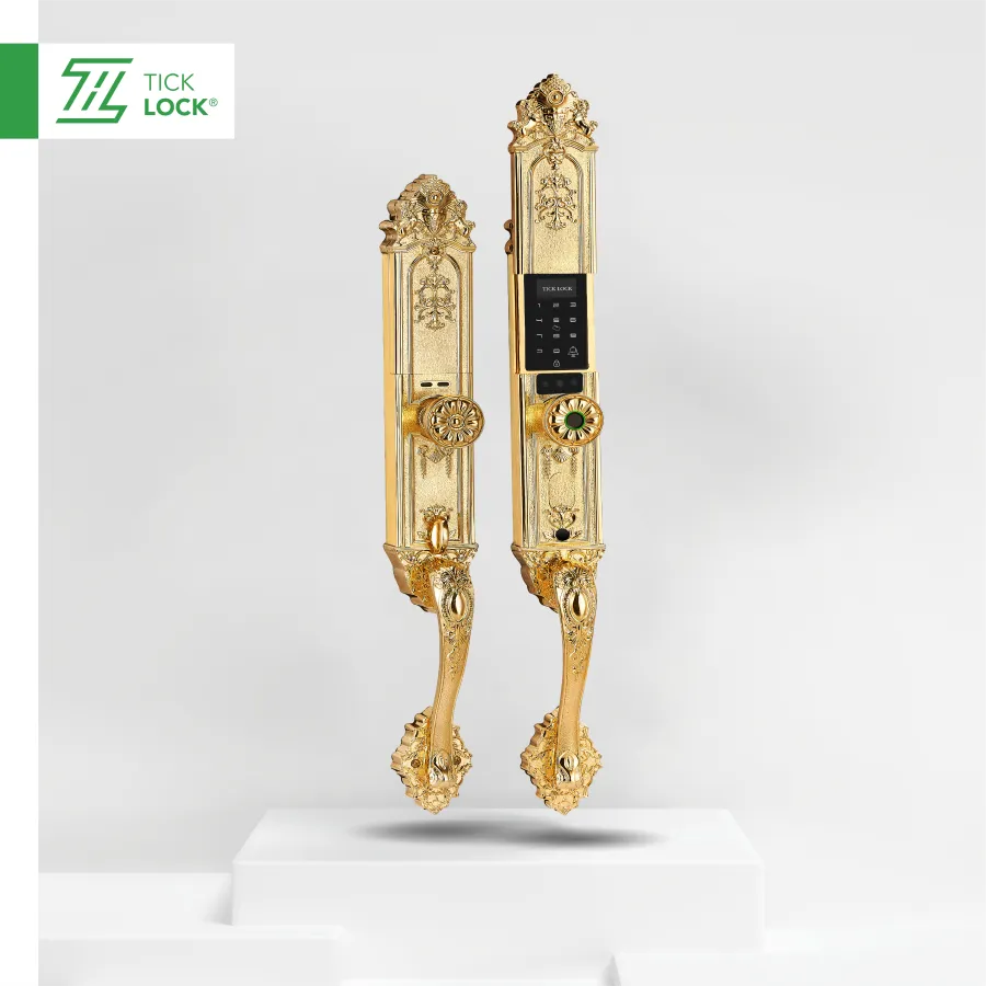 Khoá vân tay cho biệt thự Ticklock KJ001 - AKIA Smart Home