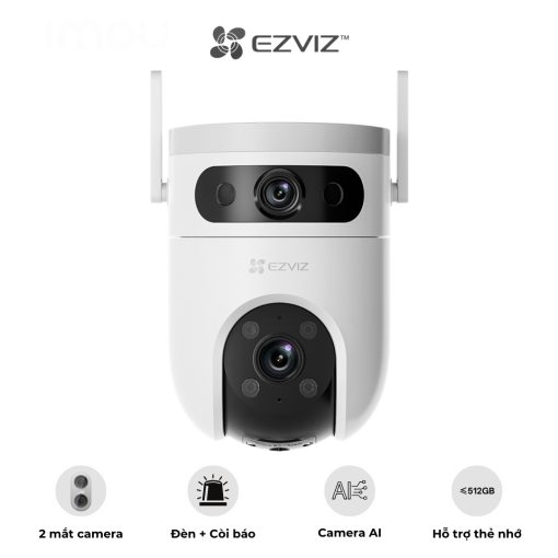 Camera ngoài trời 2 mắt kép Ezviz H9c - AKIA Smart Home