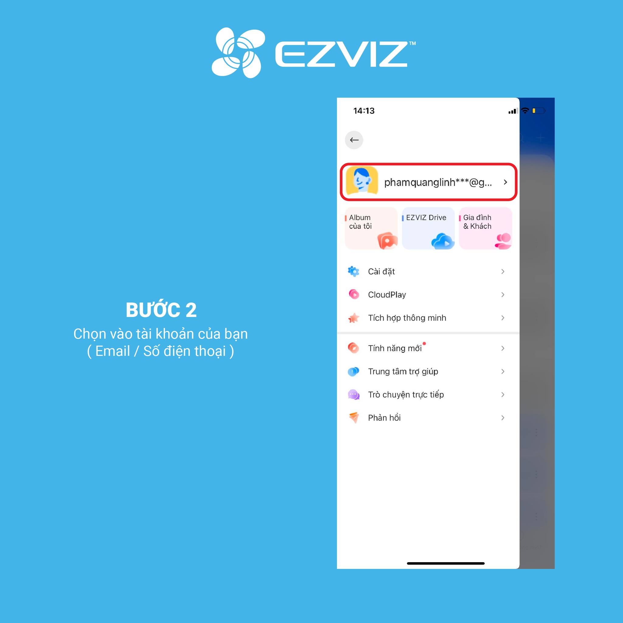 Hướng Dẫn Liên Kết Với Tài Khoản Bên Thứ Ba Của Ứng Dụng Camera Ezviz - Akia Smart Home Hướng Dẫn Liên Kết Với Tài Khoản Bên Thứ Ba Của Ứng Dụng Camera Ezviz - Akia Smart Home