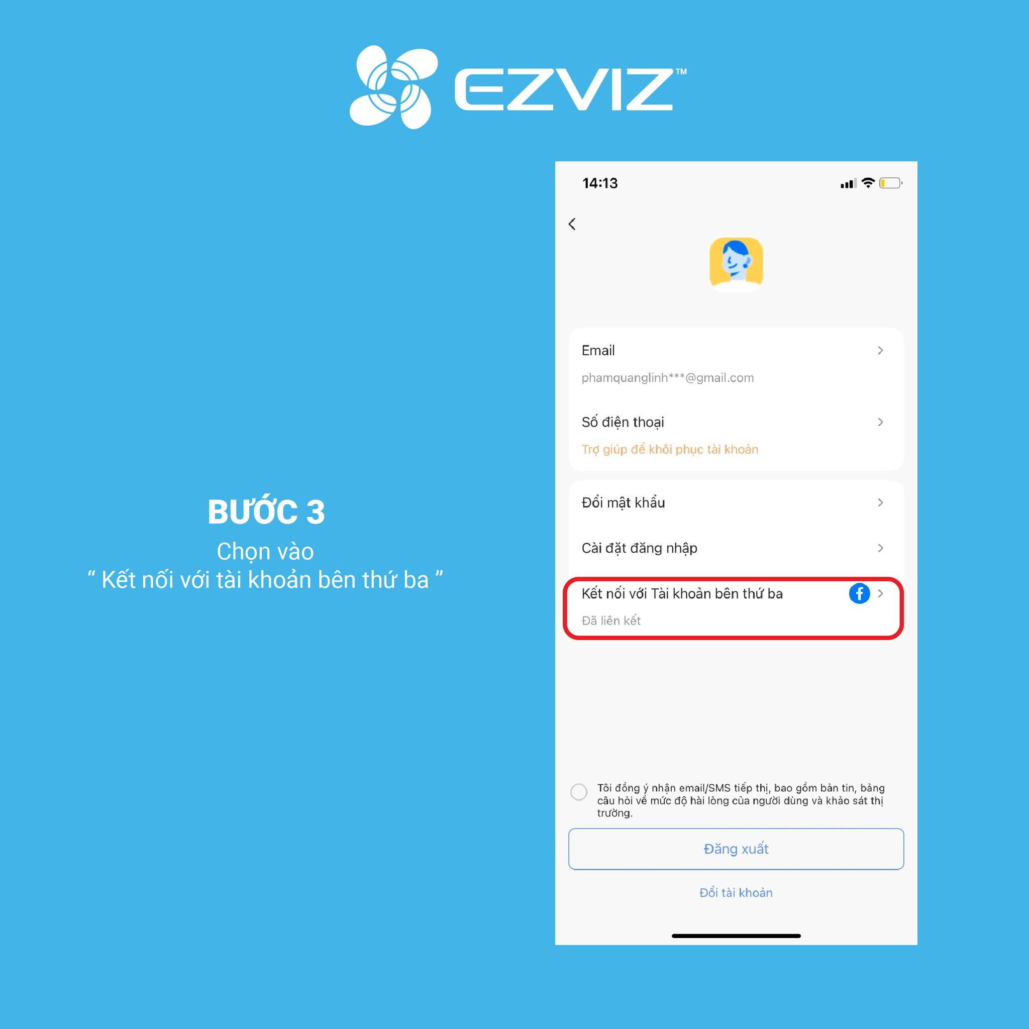 Hướng Dẫn Liên Kết Với Tài Khoản Bên Thứ Ba Của Ứng Dụng Camera Ezviz - Akia Smart Home Hướng Dẫn Liên Kết Với Tài Khoản Bên Thứ Ba Của Ứng Dụng Camera Ezviz - Akia Smart Home