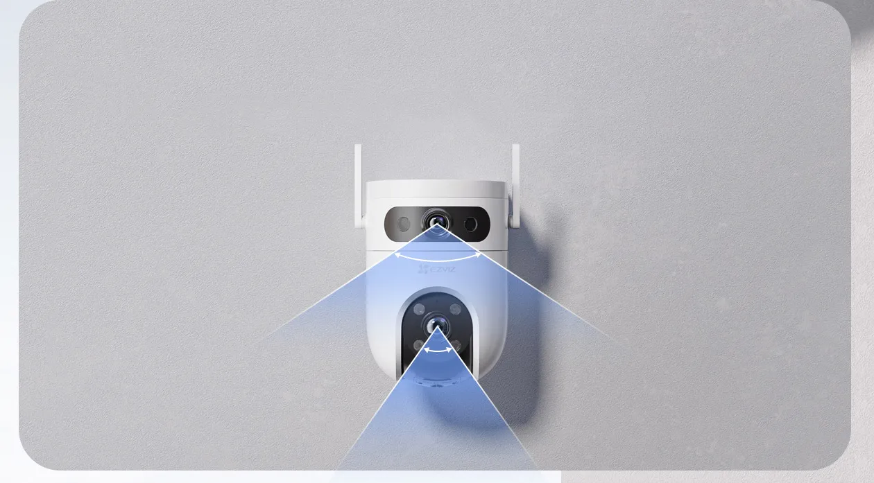 Camera Ngoài Trời 2 Mắt Kép Ezviz H9C 4 Camera Ngoài Trời 2 Mắt Kép Ezviz H9C - Akia Smart Home