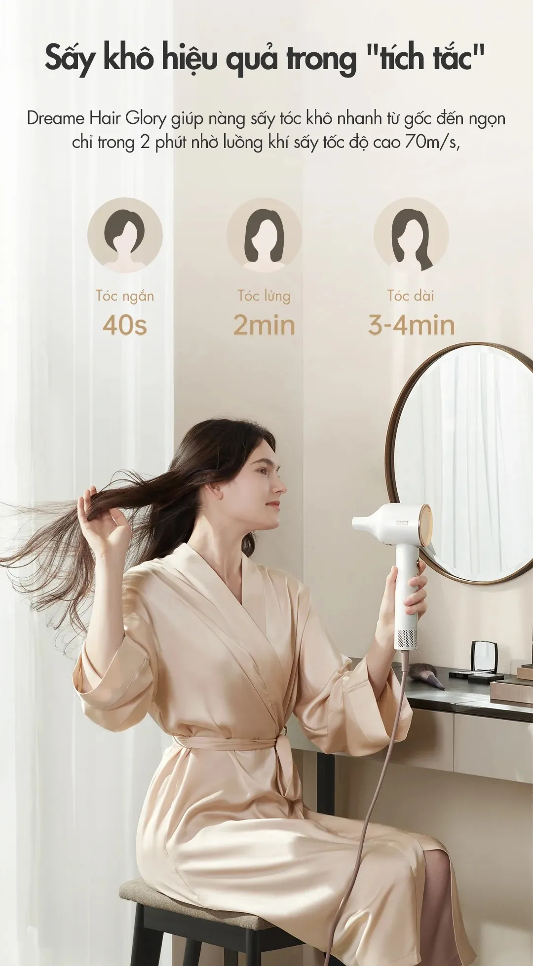 Máy Sấy Tóc Dreame Hair Glory 23 Máy Sấy Tóc Dreame Hair Glory