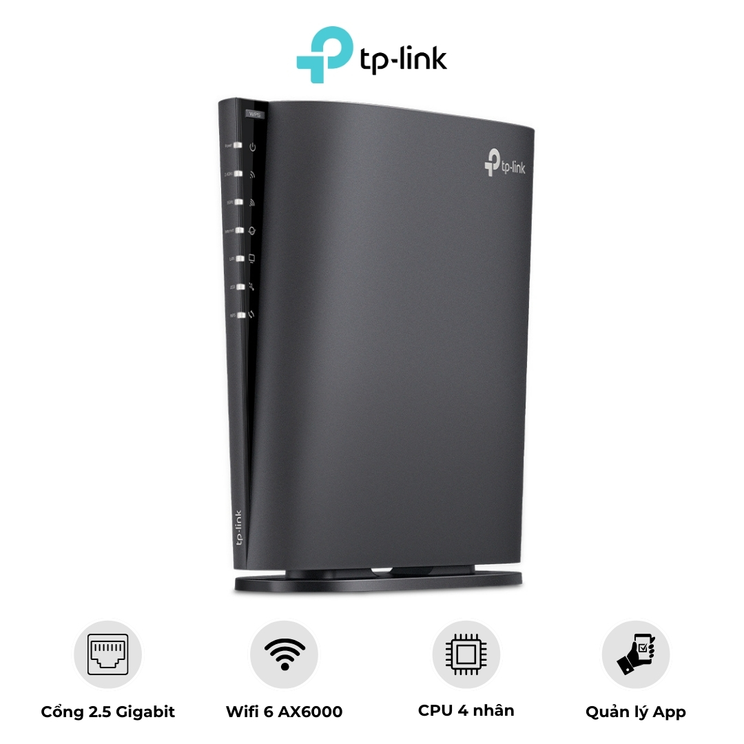 Router Wi-Fi 6 TP-LINK Archer AX80 cổng 2.5G 8 luồng - AKIA Smart Home